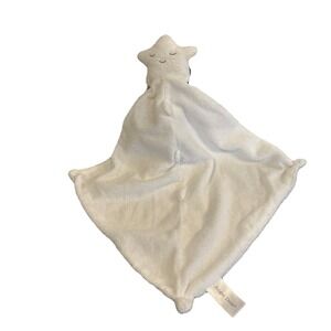 New Angel Dear Baby White Star Lovey Infant Knotted Plush Security Blanket Toy